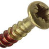 Rotadrill 1039880 - universeelschroef messing lk pzd 3,5x16mm (40) | 6 stuks