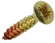 Rotadrill 1039881 - tornillo universal latón lk pzd 3,5x20mm (36) | 6 piezas