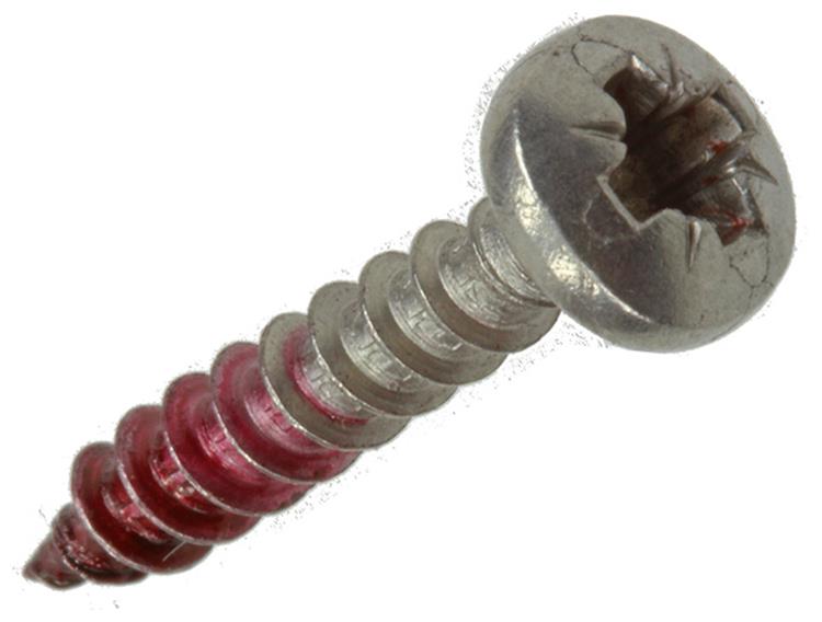 Rotadrill 1039876 - tornillo universal ck pzd acero inoxidable-a2 3,5x20mm (30) | 6 piezas