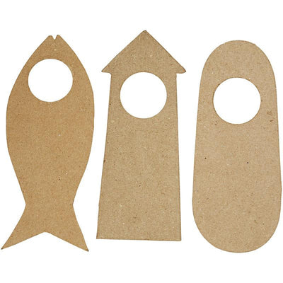 Colgador de puerta Creativ company, tamaño 10x25 cm, 6 piezas, 1 caja