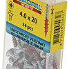 Rotadrill 1039775 - vite universale vk pzd vz 4.0x20mm (34) | 6 pezzi