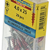 Rotadrill 1039776 - vite universale vk pzd vz 4.0x25mm (29) | 6 pezzi