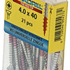Rotadrill 1039779 - vite universale vk pzd vz 4.0x40mm (21) | 6 pezzi