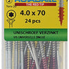 Rotadrill 1039941 - vite universale vktx vz 4.0x70mm (24) | 6 pezzi