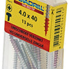 Rotadrill 1039846 - tornillo universal ck pzd vz 4.0x40mm (13) | 6 piezas