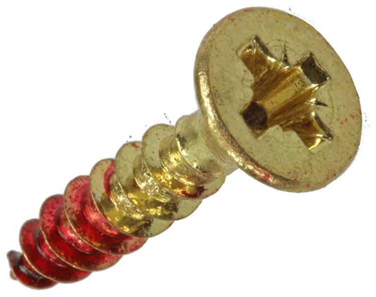 Rotadrill 1039888 - vite universale ottone vk pzd 4.0x20mm (8) | 6 pezzi