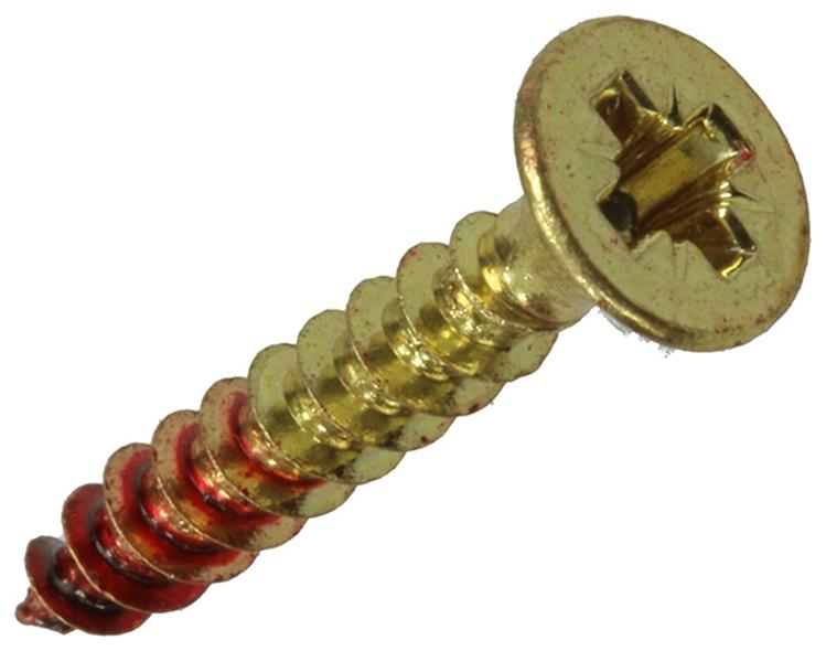 Rotadrill 1039889 - vite universale ottone vk pzd 4.0x25mm (7) | 6 pezzi