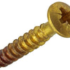 Rotadrill 1039883 - vite universale ottone lk pzd 4.0x25mm (23) | 6 pezzi