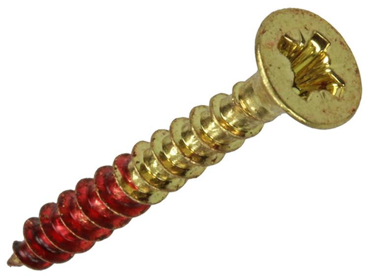 Rotadrill 1039890 - vite universale ottone vk pzd 4.0x30mm (6) | 6 pezzi