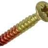 Rotadrill 1039884 - vite universale ottone lk pzd 4.0x30mm (20) | 6 pezzi