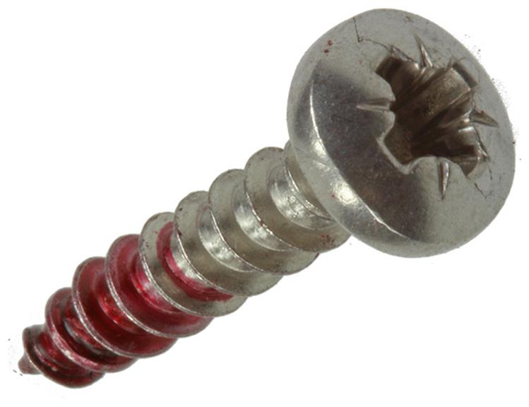 Rotadrill 1039878 - universeelschroef ck pzd rvs 4.0x20mm (28) | 6 stuks
