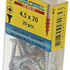 Rotadrill 1039781 - vite universale vk pzd vz 4,5x30mm (20) | 6 pezzi