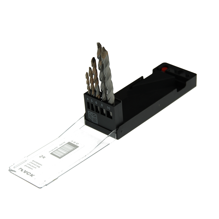 Mack 1011629 - Broca hormigón DIN 8039 juego 5 piezas 4-10mm | 5 piezas