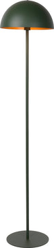 Lucide siemon - lampada da terra - ø 35 cm - 1xe27 - verde