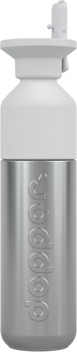 Paquete Dopper flip pajita blanco + tallo 490ml