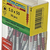 Rotadrill 1039949 - tornillo universal vktx vz 5.0x50mm (30) | 6 piezas