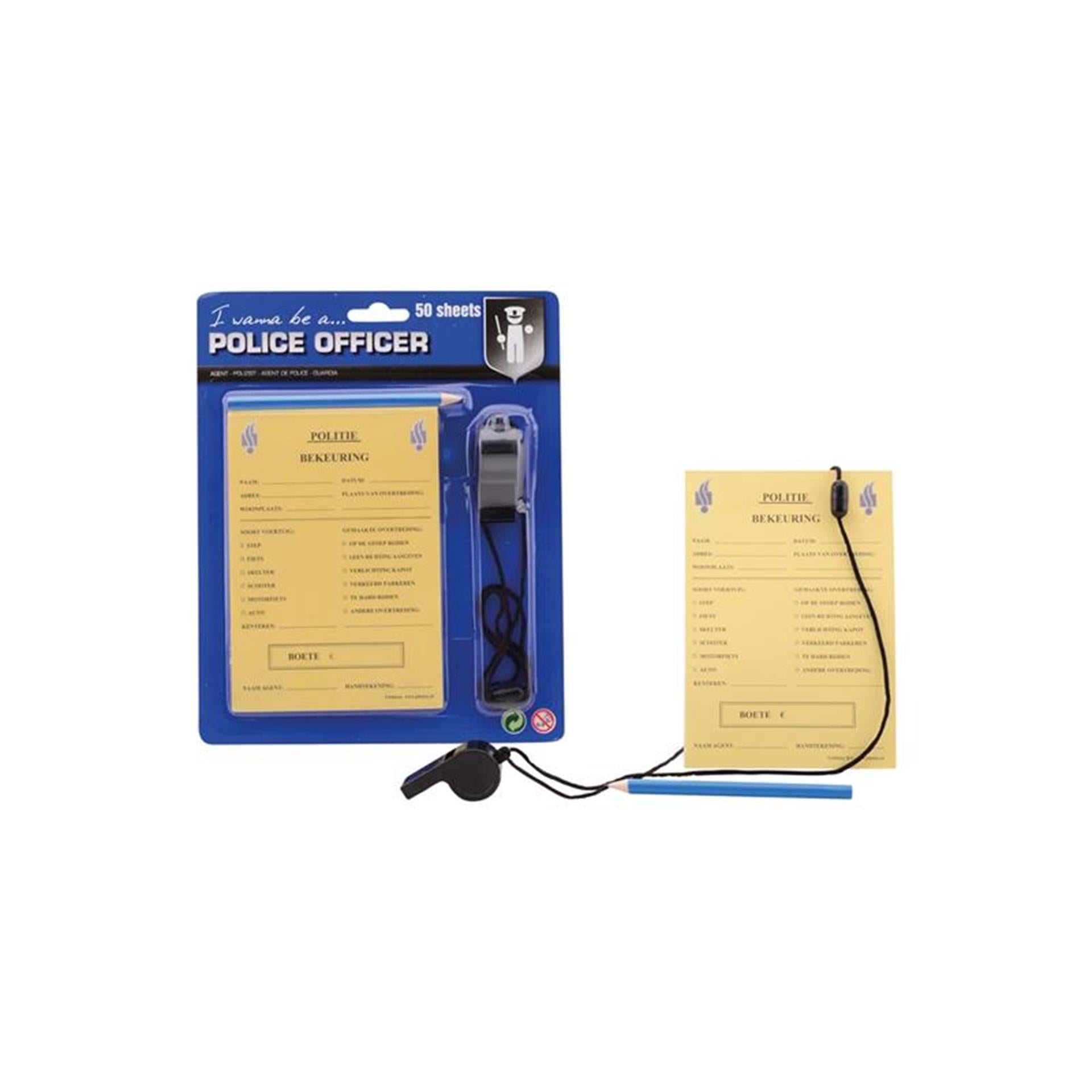 Opuscolo coupon della polizia di Johntoy
