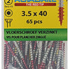 Rotadrill 1039908 - vloerschroef 75°-vk tx vz 3.5x40mm (65) | 6 stuks
