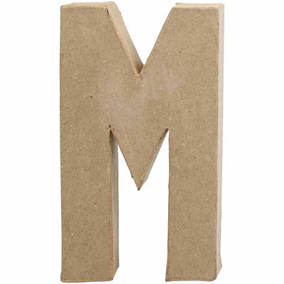 Letter Papes -Maché - M, 20,5 cm