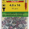 Rotadrill 1039932 - vite universale vktx vz 4.0x16mm (95) | 6 pezzi