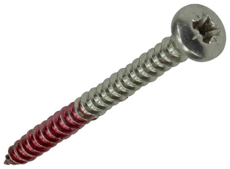 Rotadrill 1039895 - universeelschroef ck pzd rvs 4.0x50mm (6) | 6 stuks