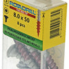 Rotadrill 1039924 - paalhouderschroef ar-coating tx 8.0x50mm (8) | 6 stuks