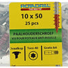 Rotadrill 1040021 - tornillo porta poste ar-coating tx 10.0x50mm (25) | 4 piezas