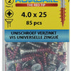 Rotadrill 1039799 - vite universale vk pzd vz 4.0x25mm (85) | 6 pezzi