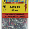 Rotadrill 1039828 - vite universale ck pzd vz 4.0x16mm (85) | 6 pezzi