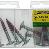 Rotadrill 1039919 - houtbouwschroef tellerkop vz tx 8.0x60mm(8) | 6 stuks
