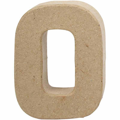 Letter Papers -Maché - O, 10 cm