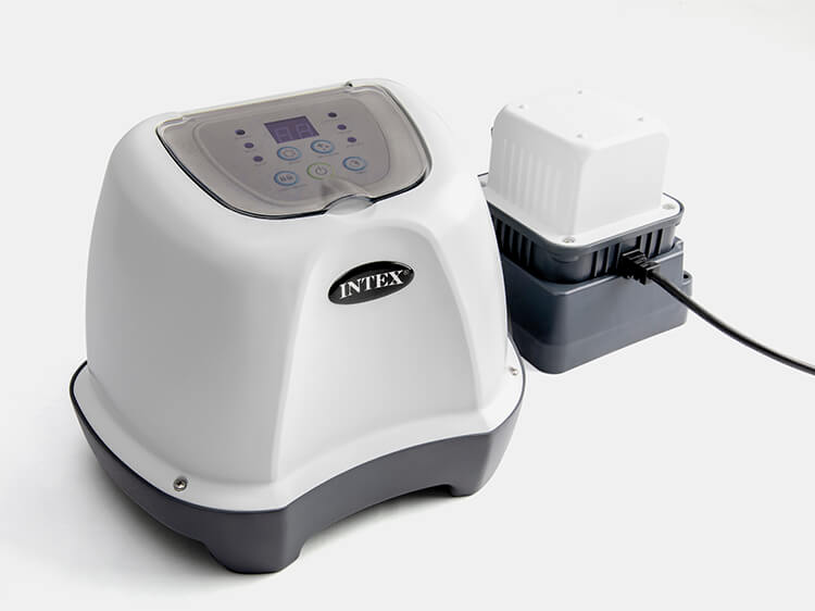 Sistema de agua salada Intex pequeña