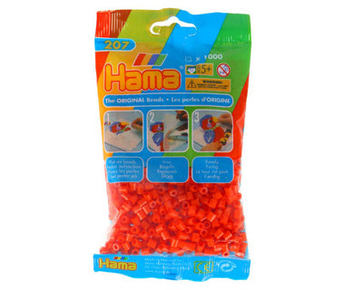 Hama Iron Beads Orange 1000 pezzi