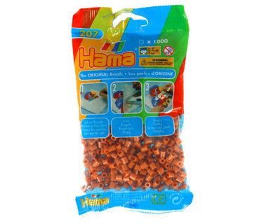 Hama iron beads 1000 pieces light brown