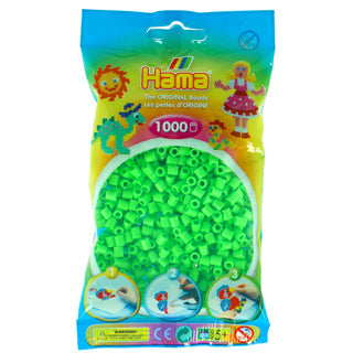 Hama midi strijkkralen - groen pastel (047), 1000st.