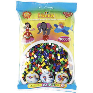 Hama String Bead Mix Primary 1 (201-66), 3000.