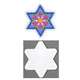 Estrella del tablero de cuentas de Hama Iron