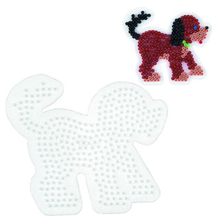 Hama strijkkralen grondplaat hond