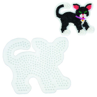 Perle Hama perle perle per perle di terra piastra gatto