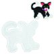 Hama Boeds Beads Beads Placa de tierra Cat