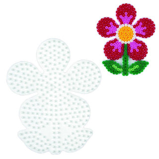 Fiore di tavola con perline di Iron Iron