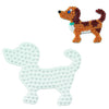 Hama strijkkralen grondplaat hond 2