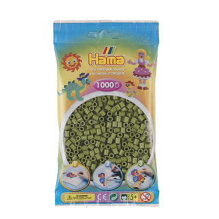 Hama iron beads 1000 pieces of olive green