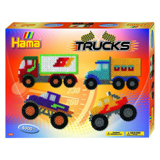 Hama Iron Beads establece camiones 4000 PAPS