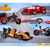 Hama String Bead Set Racing, 4000st.