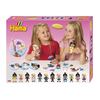 Perle di ferro Hama Set completo vestito da 4000 pezzi