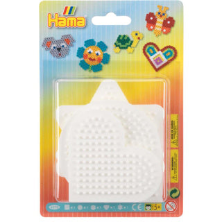 Hama iron bead plates form small, 5st.