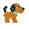 Hama maxi perline termoadesive cane 100 pezzi | 5 pezzi