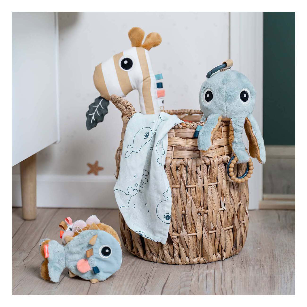 Fatto da Deer Sensory Baby Book Sea Friends