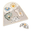 Fatto da Deer Wooden Nick Puzzle Lalee Beige, 5st.